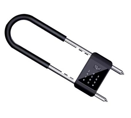 スマート指紋 U 形パッドロック USB充電 高セキュリティ
