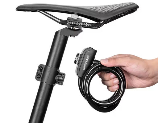破れない鋼鉄 盗難防止 自転車ロック 組み合わせ リセット可能